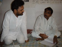 Rahul Kumar Singh ,Political Writer with his best friend Dr Sri Nihora Prasad Yadav