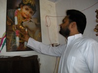 Rahul Kumar Singh,Political Writer is requesting LORD KRISHNA for the next term of Chief Minister Nitish Kumar
